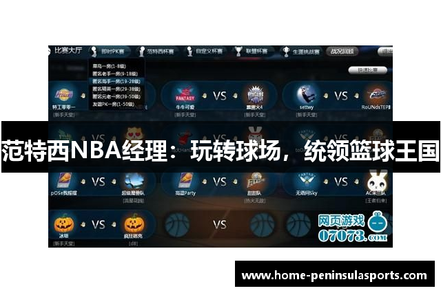 范特西NBA经理：玩转球场，统领篮球王国